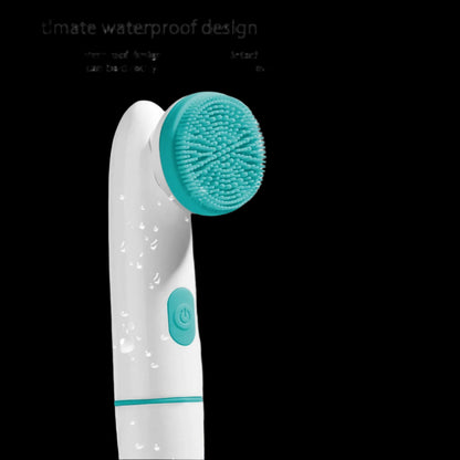 Two in One Vibrating Facial Cleansing Brush, IPX7 Waterproof with 2 Brush Heads,Face Brush Use for Exfoliating, Massaging and Deep Cleansing Electronics on Clearance